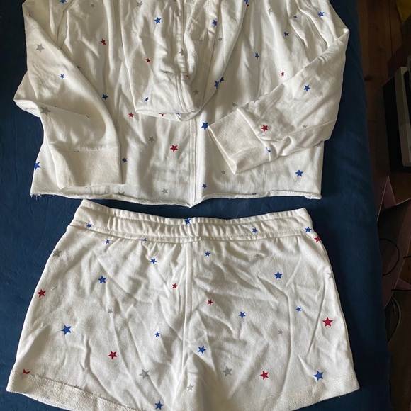 NWT hoodie & shorts set by ALTERNATIVE APPAREL 🌟 - Picture 2 of 12